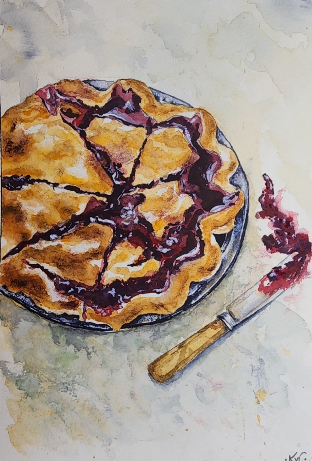 Berry Good Pie by Kaitlin V. Cole