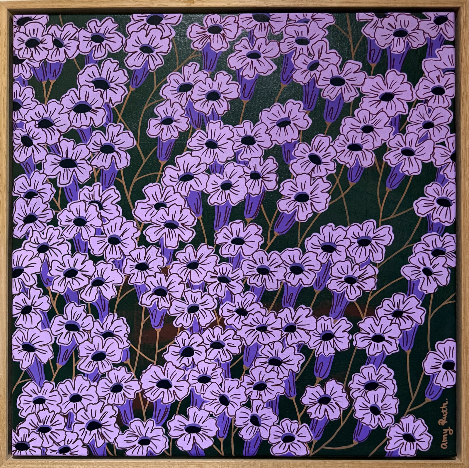 Dancing Wildflowers by Amy Ruth