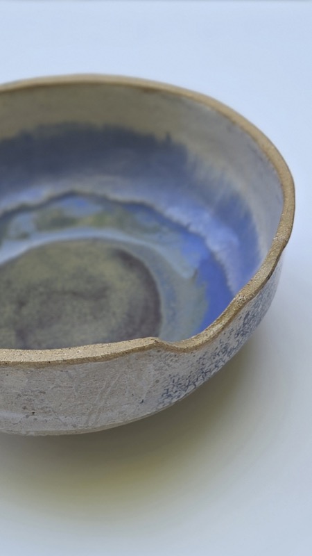 Blue/White Sacred Bowl by Christine Van Ommeren