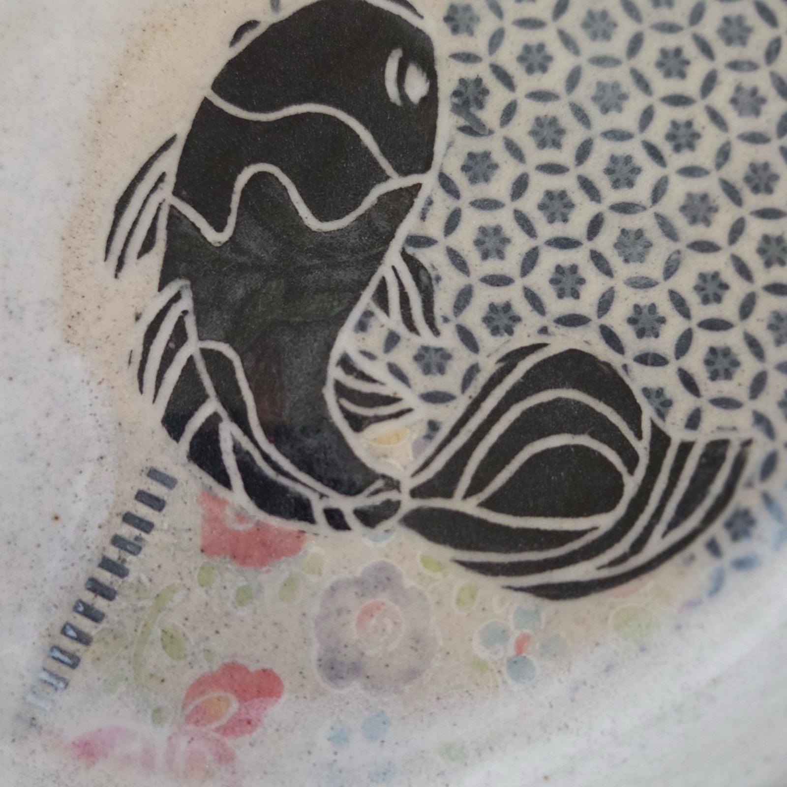 Oriental Fish- Medium Blate by Christine Van Ommeren