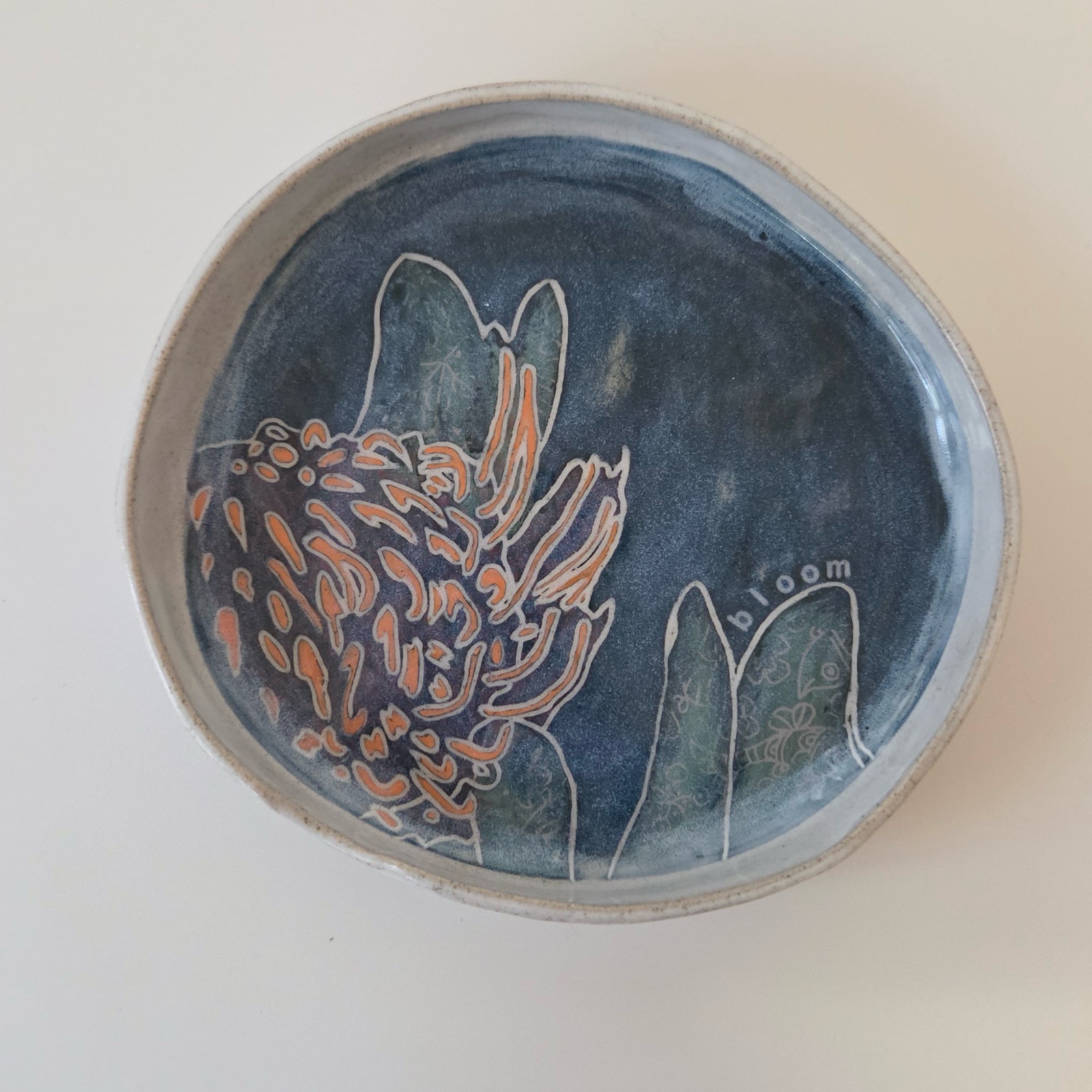 Bloom - Golden Grevillea- Medium Blate by Christine Van Ommeren